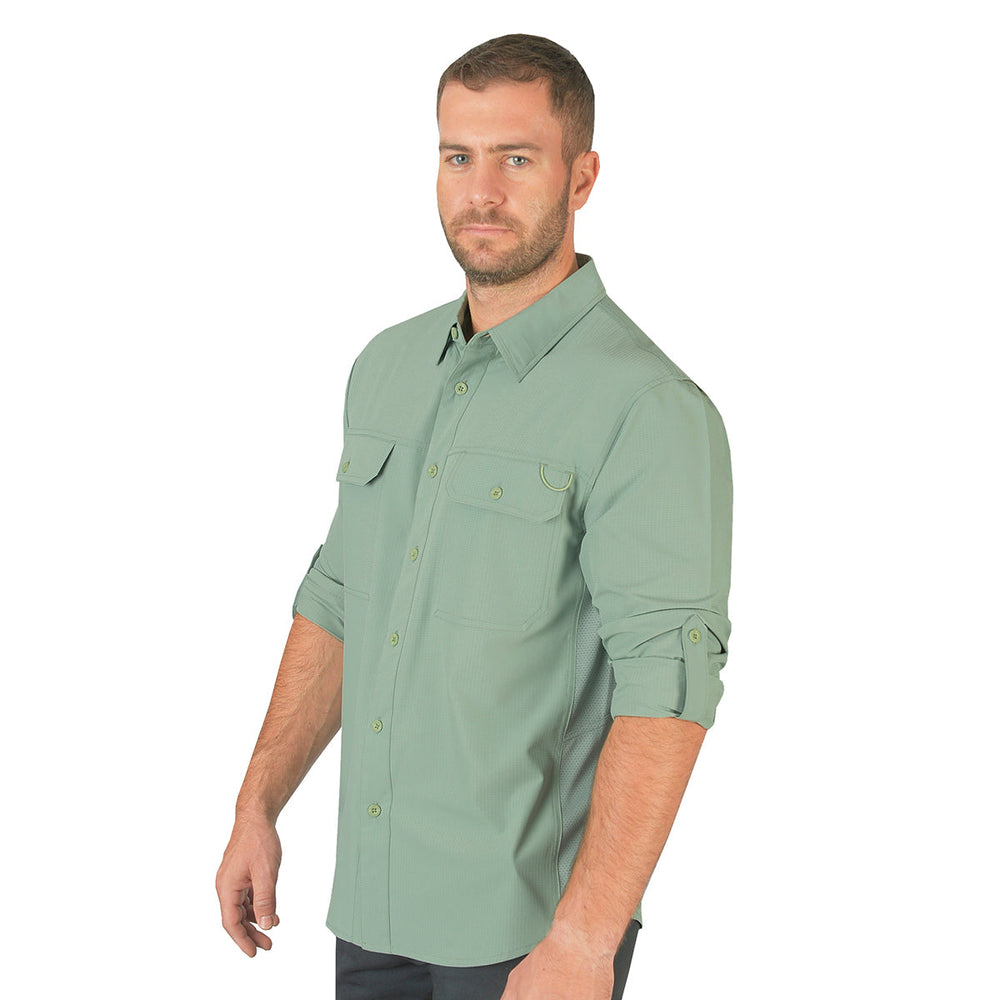 Camisa Outdoors Cool Max Pistache A2065
