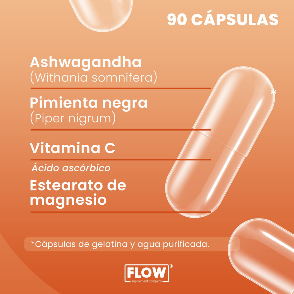 Ashwagandha / 90 cápsulas de 500 mg c/u