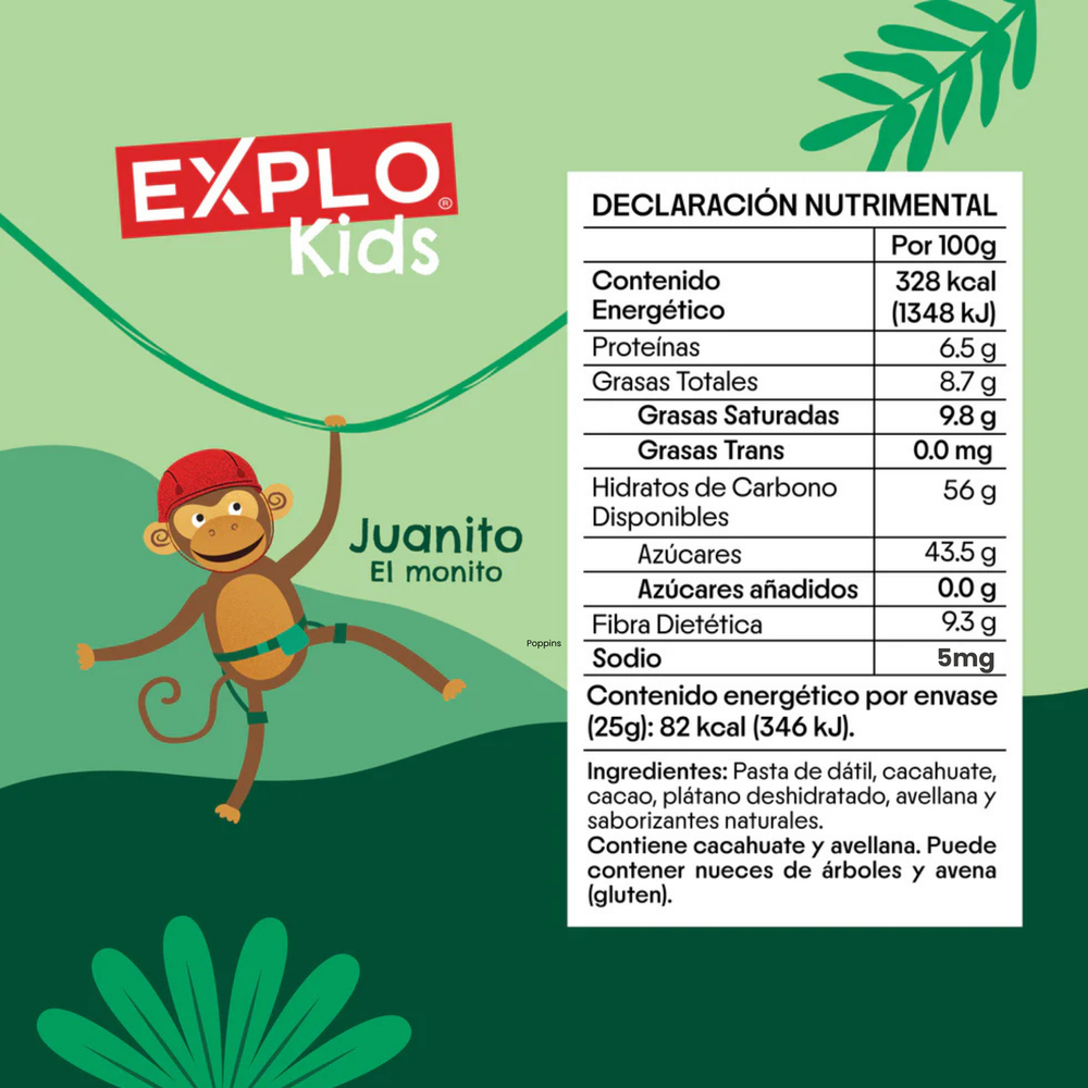 Barrita Kids Choco + Banana 25 gr.