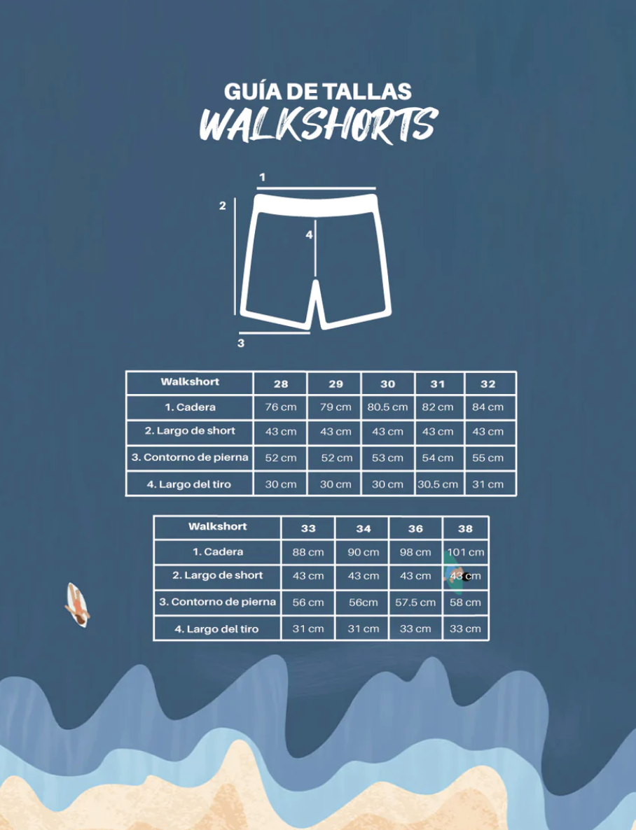 Walkshort Blue Room