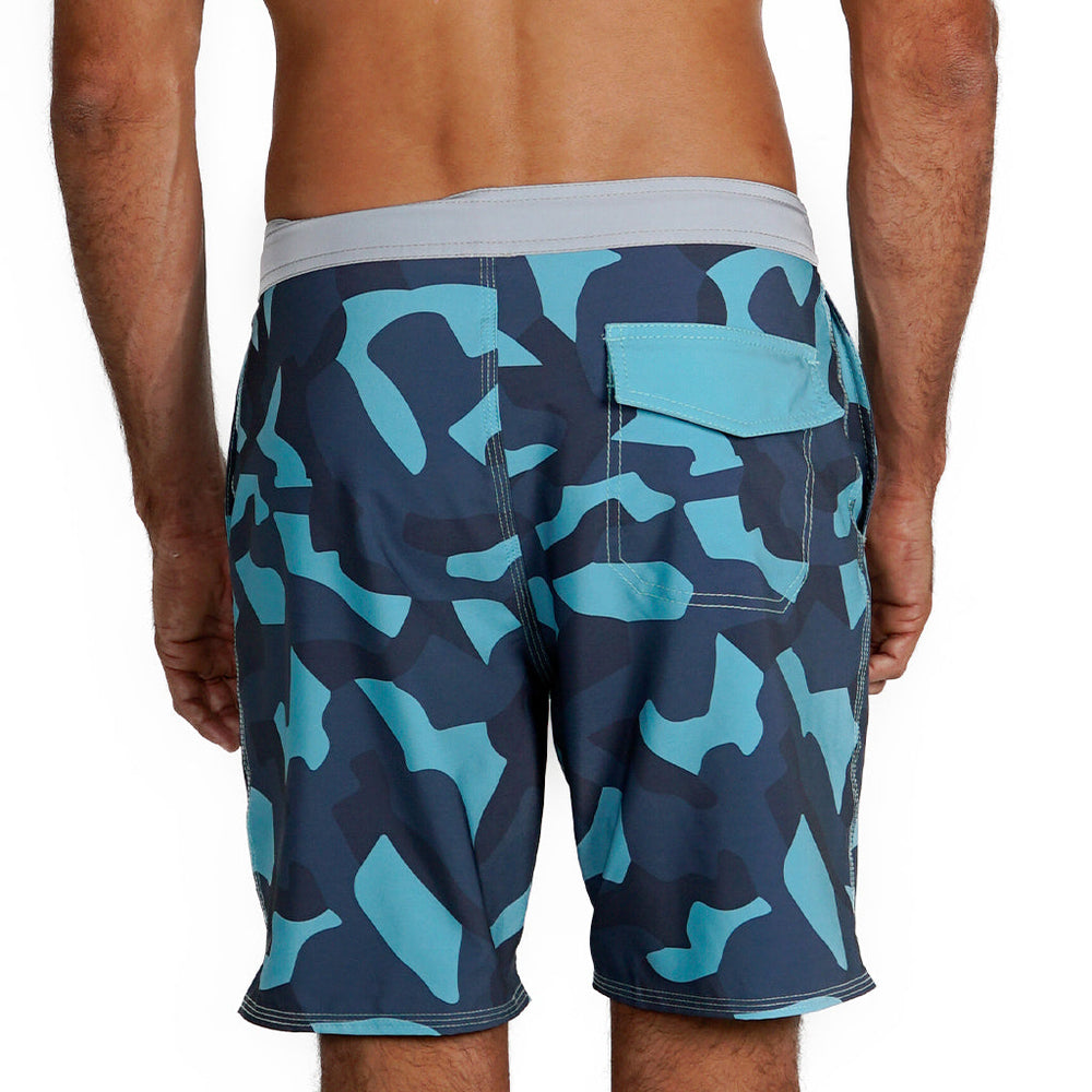 Walkshort Camo Azul