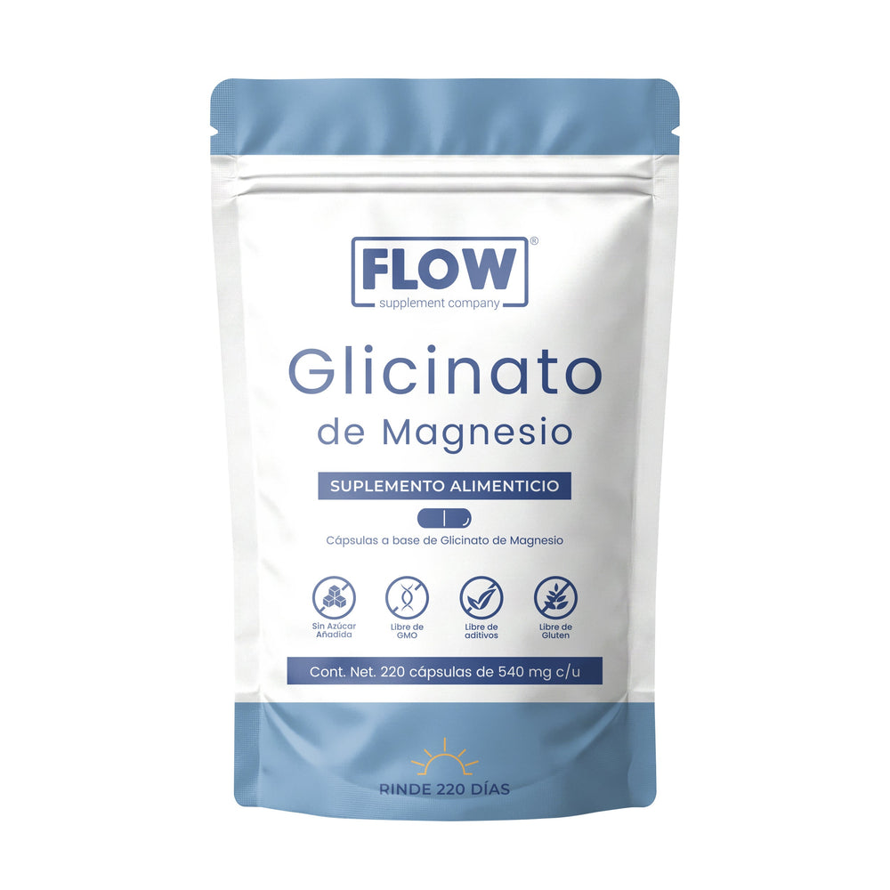 Glicinato de Magnesio | 220 cápsulas
