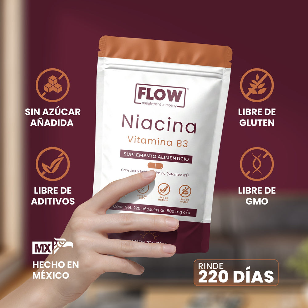 Niacina (Vitamina B3) | 220 cápsulas