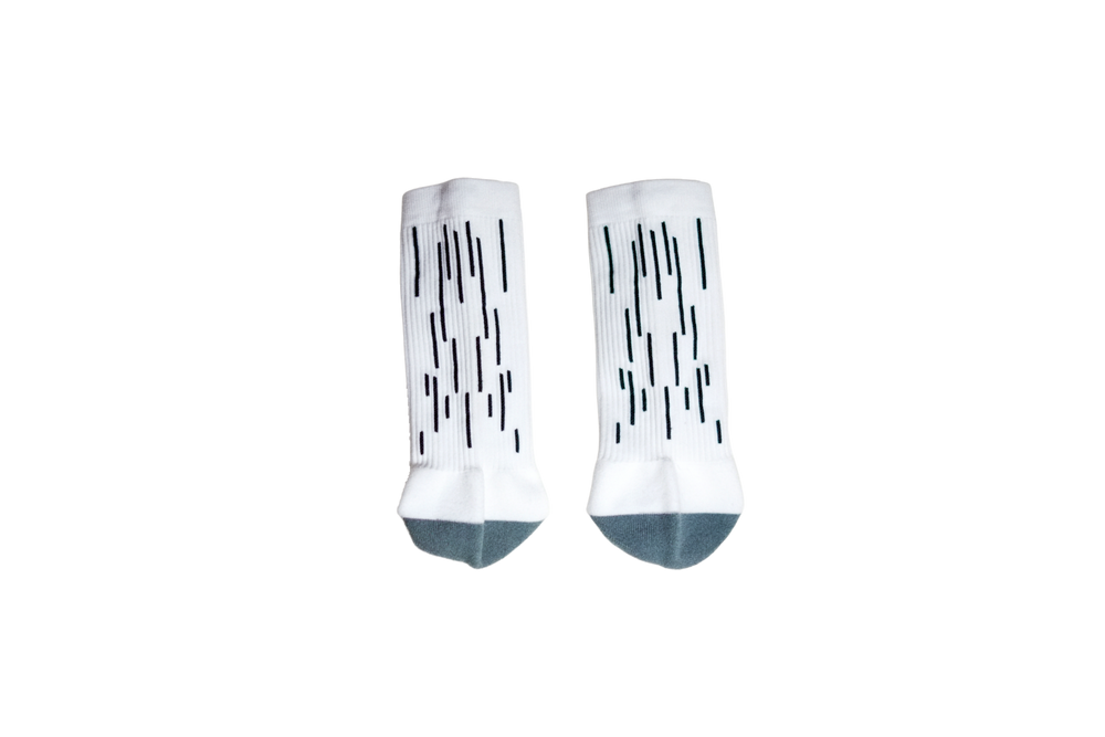 PRO ENDURANCE SHOOTIN' STARS - WHITE/GRAY