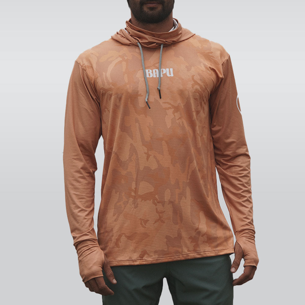 Waterman Fishing Hoodie Naranja