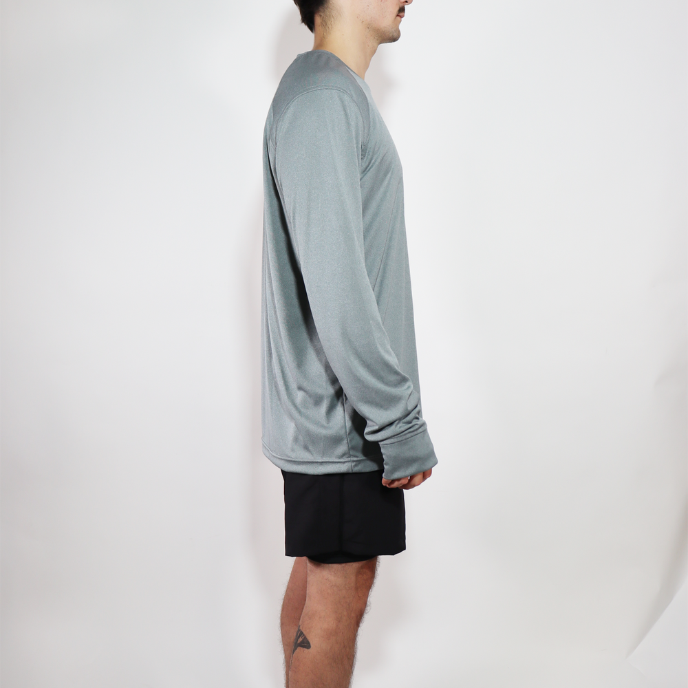 Summit Long Sleeve | UPF50+ Base Layer - Light Grey