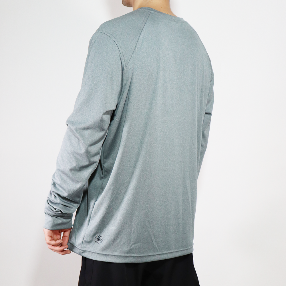Summit Long Sleeve | UPF50+ Base Layer - Light Grey
