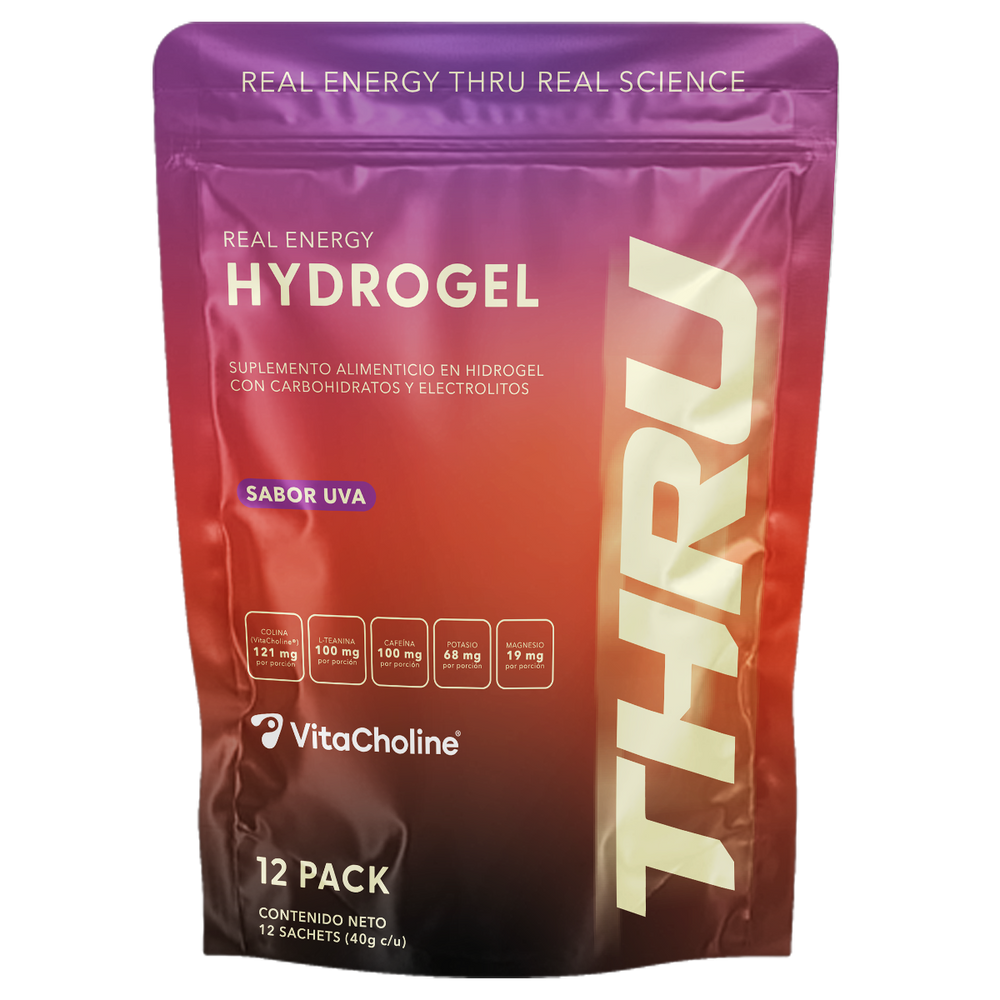 Gel Energetico THRU con Electrolitos y Cafeina
