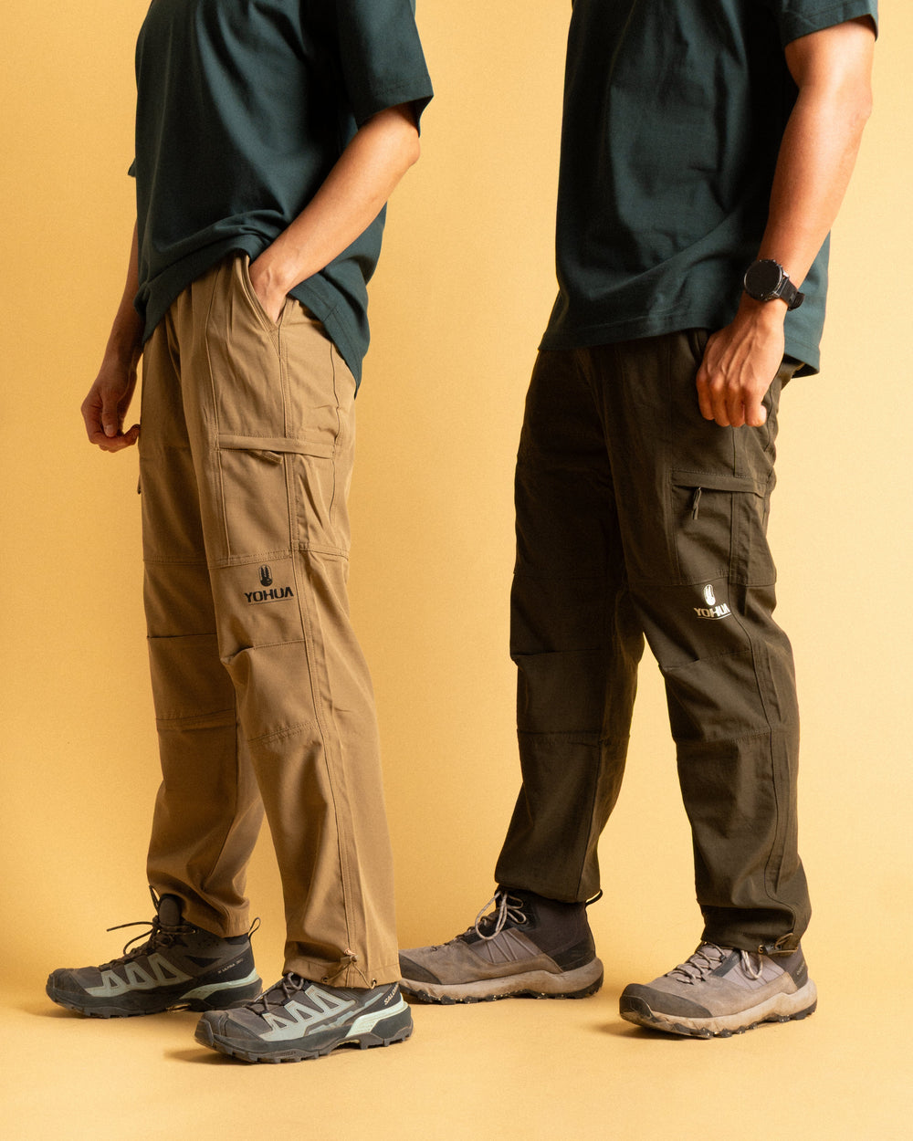 Alpine Light Flex Kaki– Pantalones de Escalada de Nylon