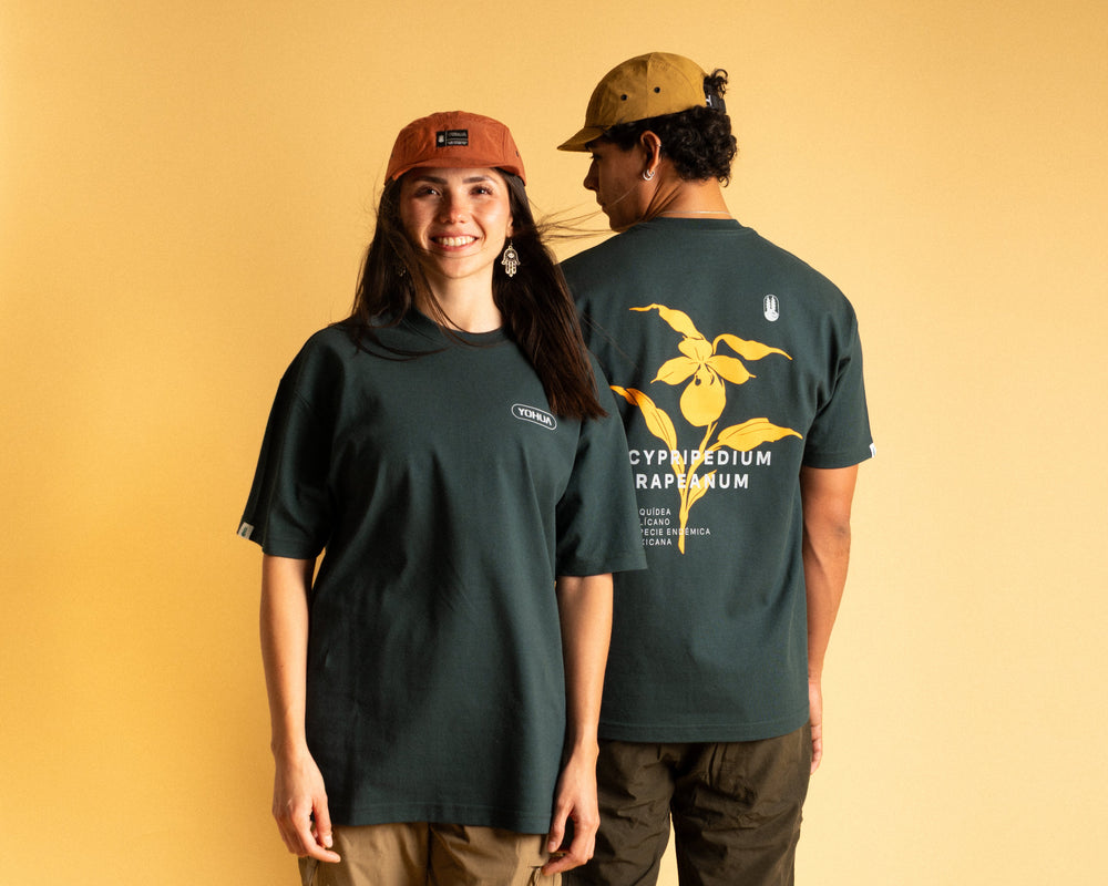 Yohua "Orquídea Pelícano" Heavyweight Tee | 265g
