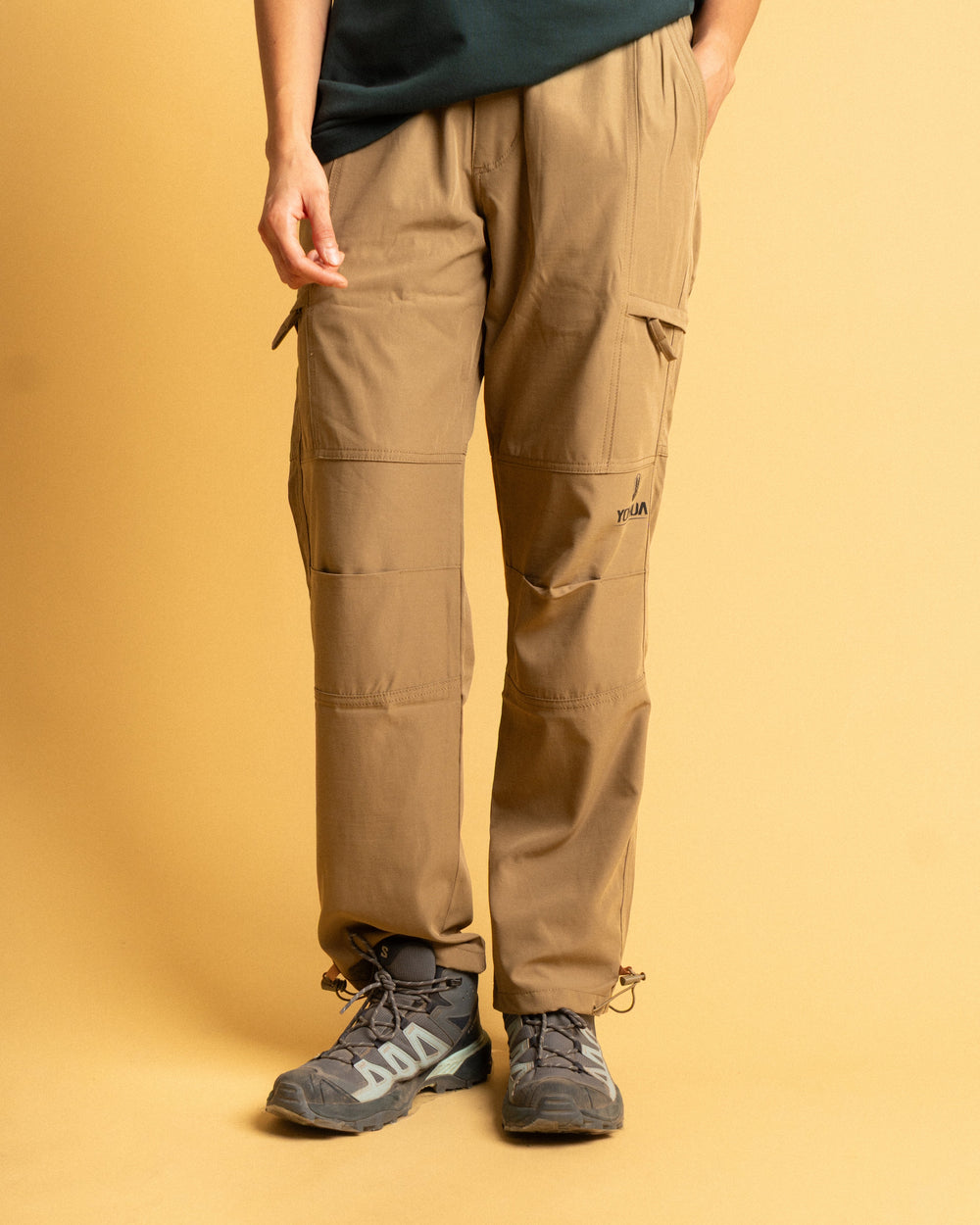 Alpine Light Flex Kaki– Pantalones de Escalada de Nylon
