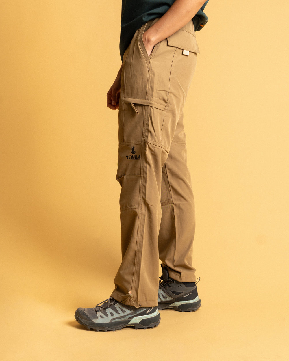 Alpine Light Flex Kaki– Pantalones de Escalada de Nylon