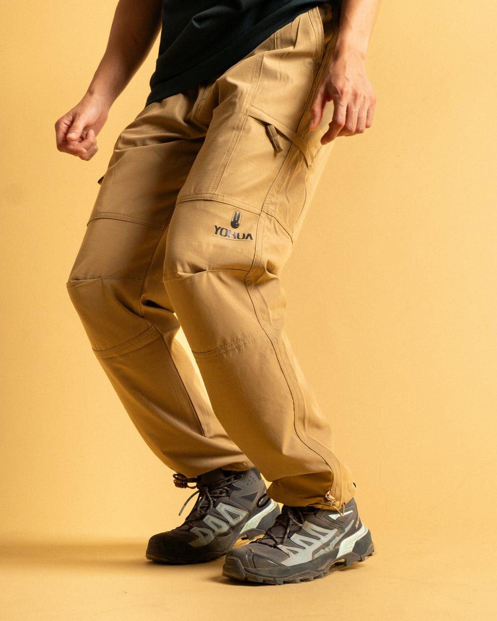 Alpine Light Flex Kaki– Pantalones de Escalada de Nylon