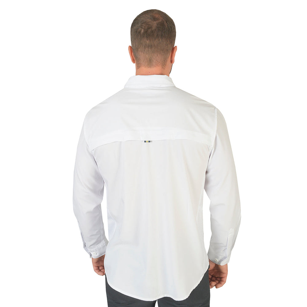 Camisa Outdoors Cool Max Blanco A2065