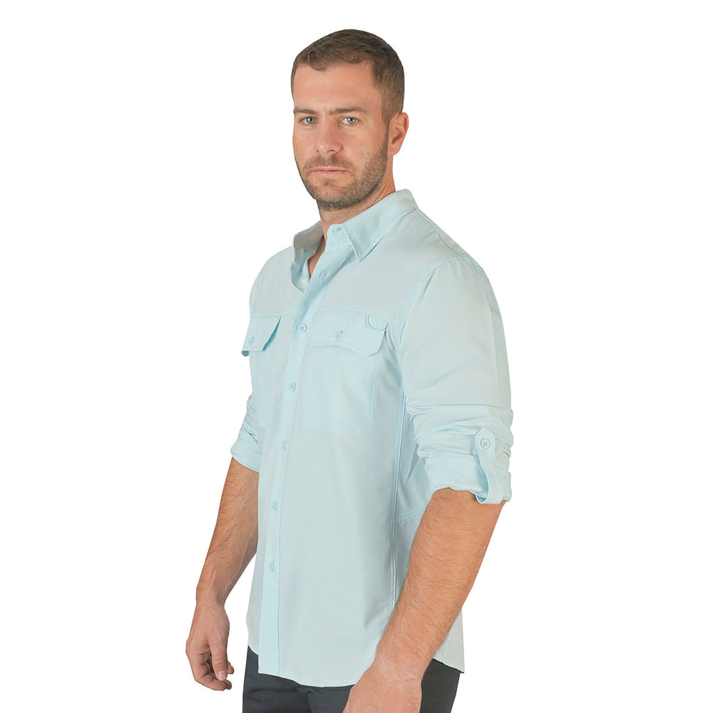 Camisa Outdoors Cool Max Cielo A2065