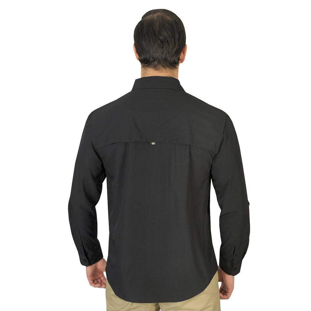 Camisa Outdoors Cool Max Negro A2065