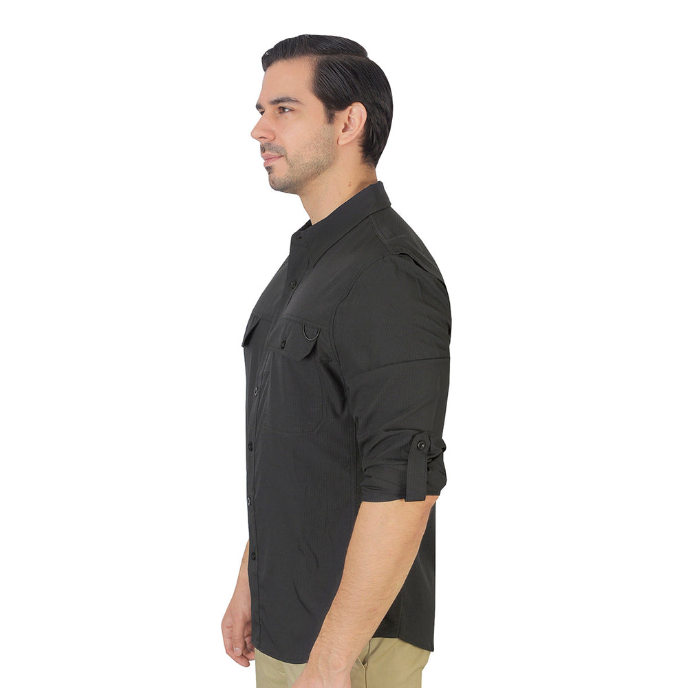 Camisa Outdoors Cool Max Grafito A2065