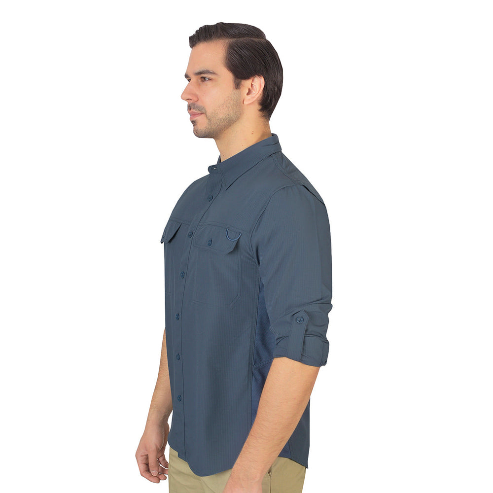 Camisa Outdoors Cool Max Plomo A2065