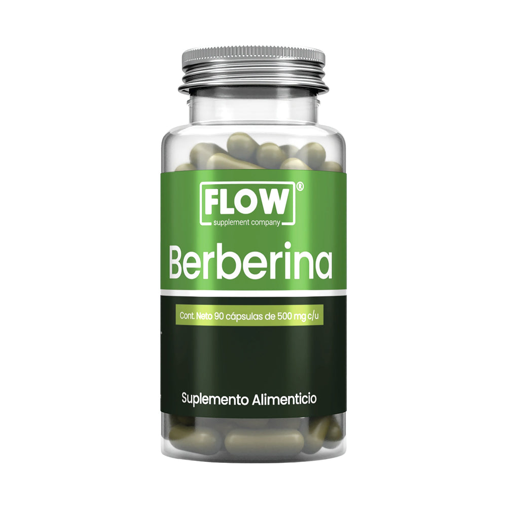 Berberina / 90 cápsulas de 500 mg c/u