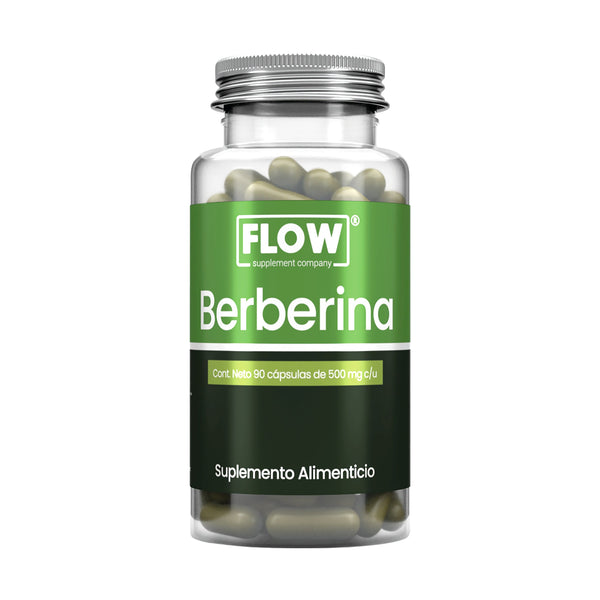 Berberina / 90 cápsulas de 500 mg c/u