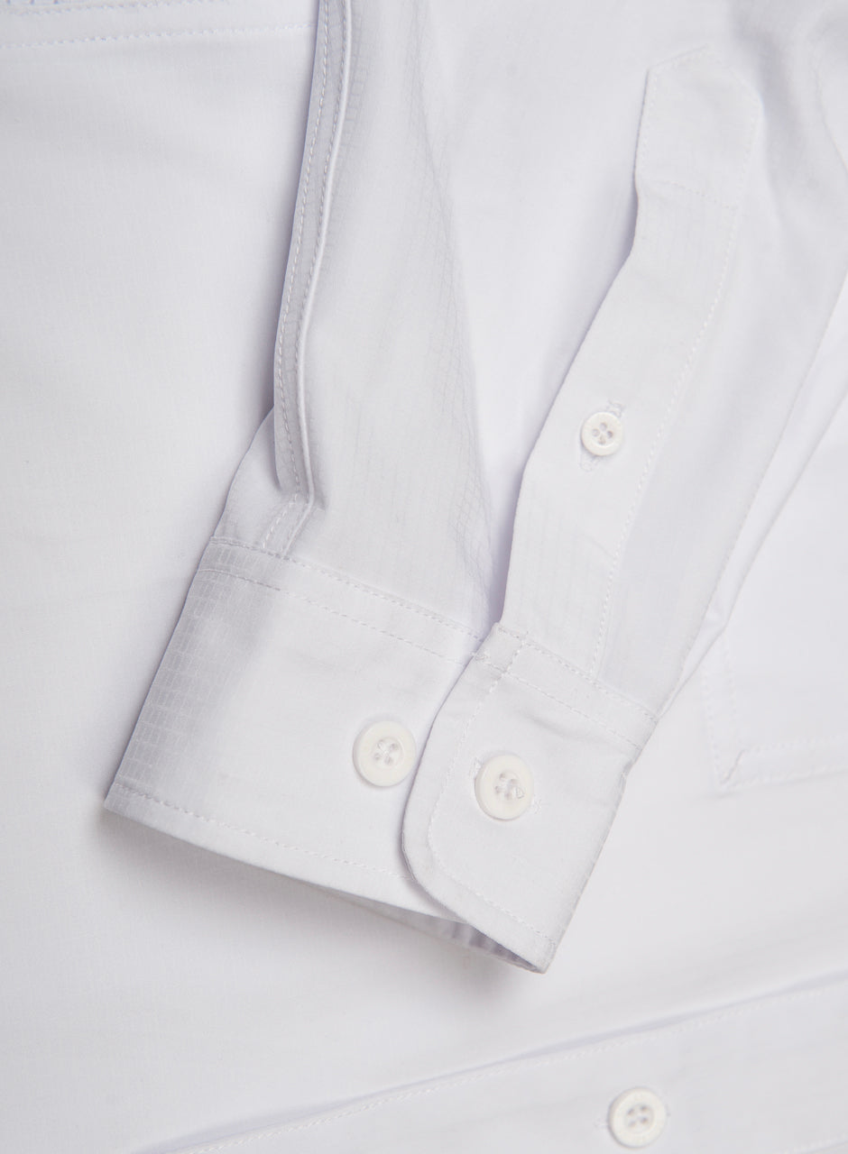 Camisa Outdoors Cool Max Blanco A2065