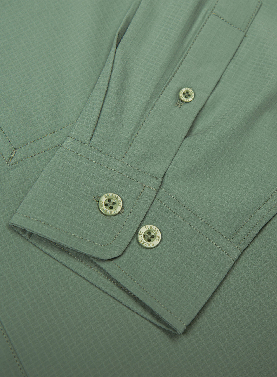 Camisa Outdoors Cool Max Pistache A2065