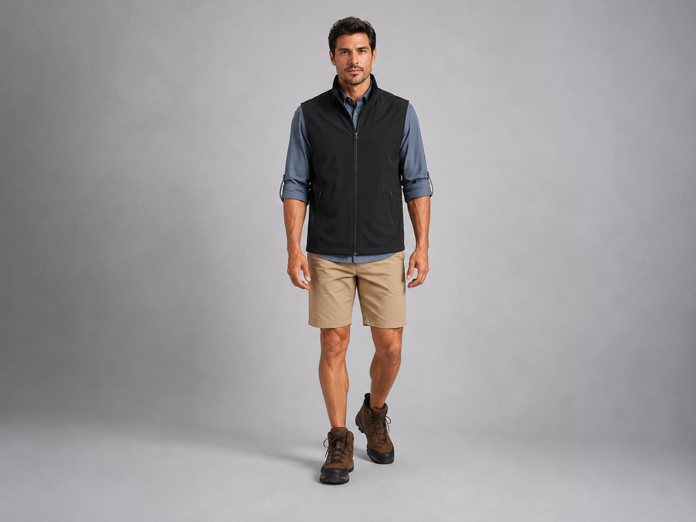 Chaleco Outdoors 9010 Negro G0100