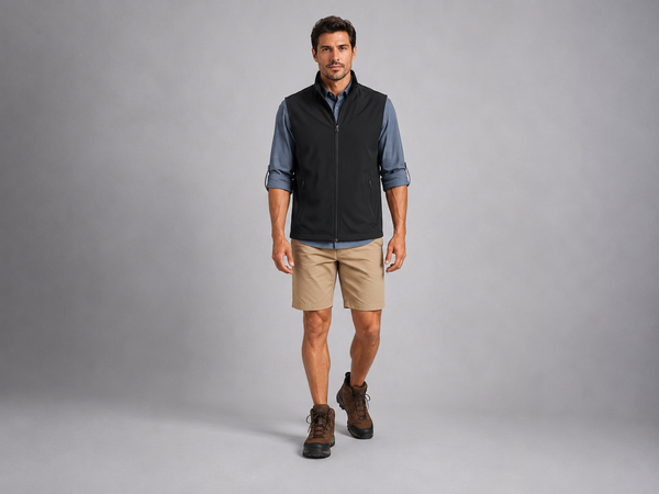Chaleco Outdoors 9010 Negro G0100