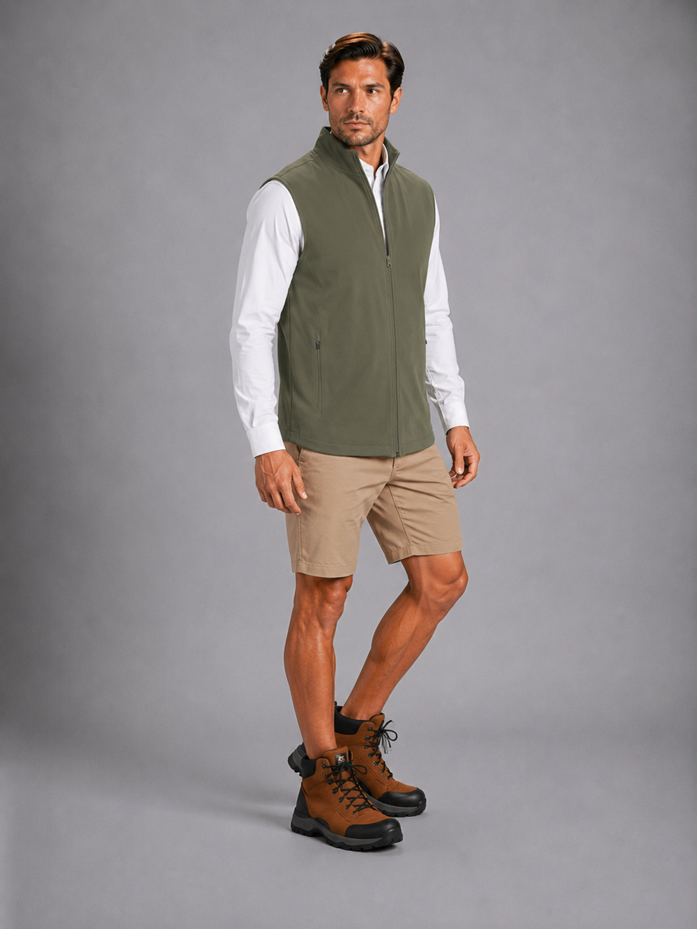 Chaleco Outdoors 9010 Olivo G0100