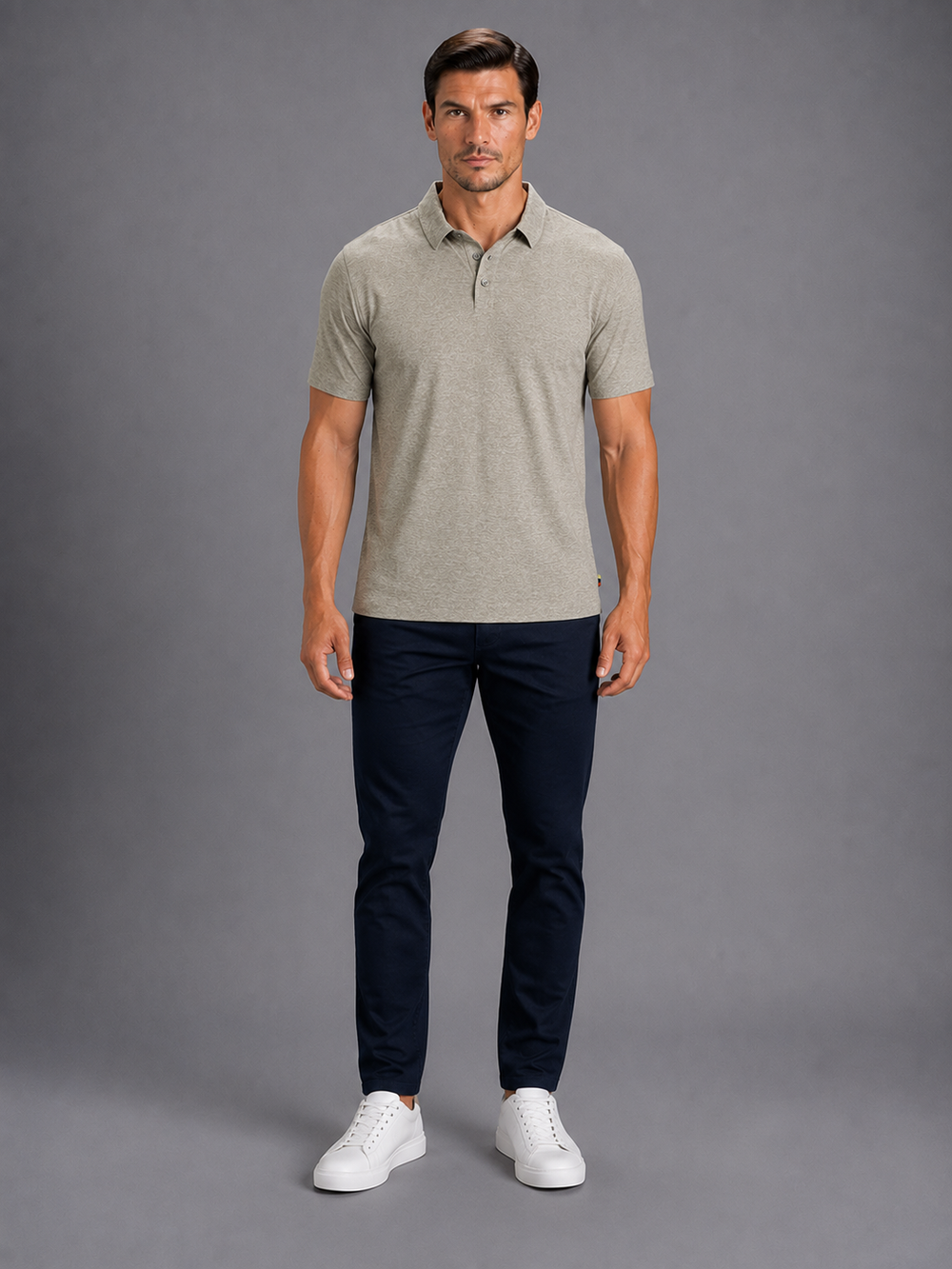 Polo Golf Pebble Beach Grey E0150