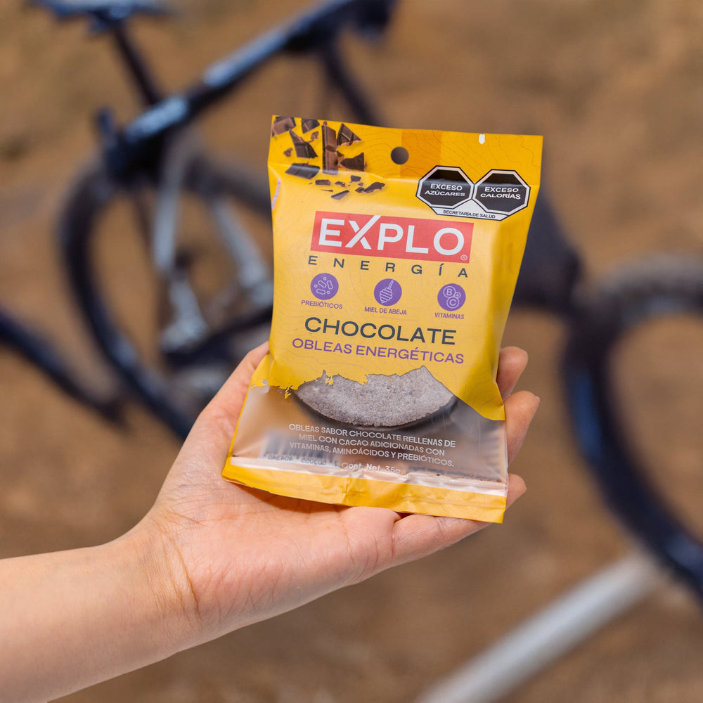 Obleas energéticas sabor Chocolate 35g
