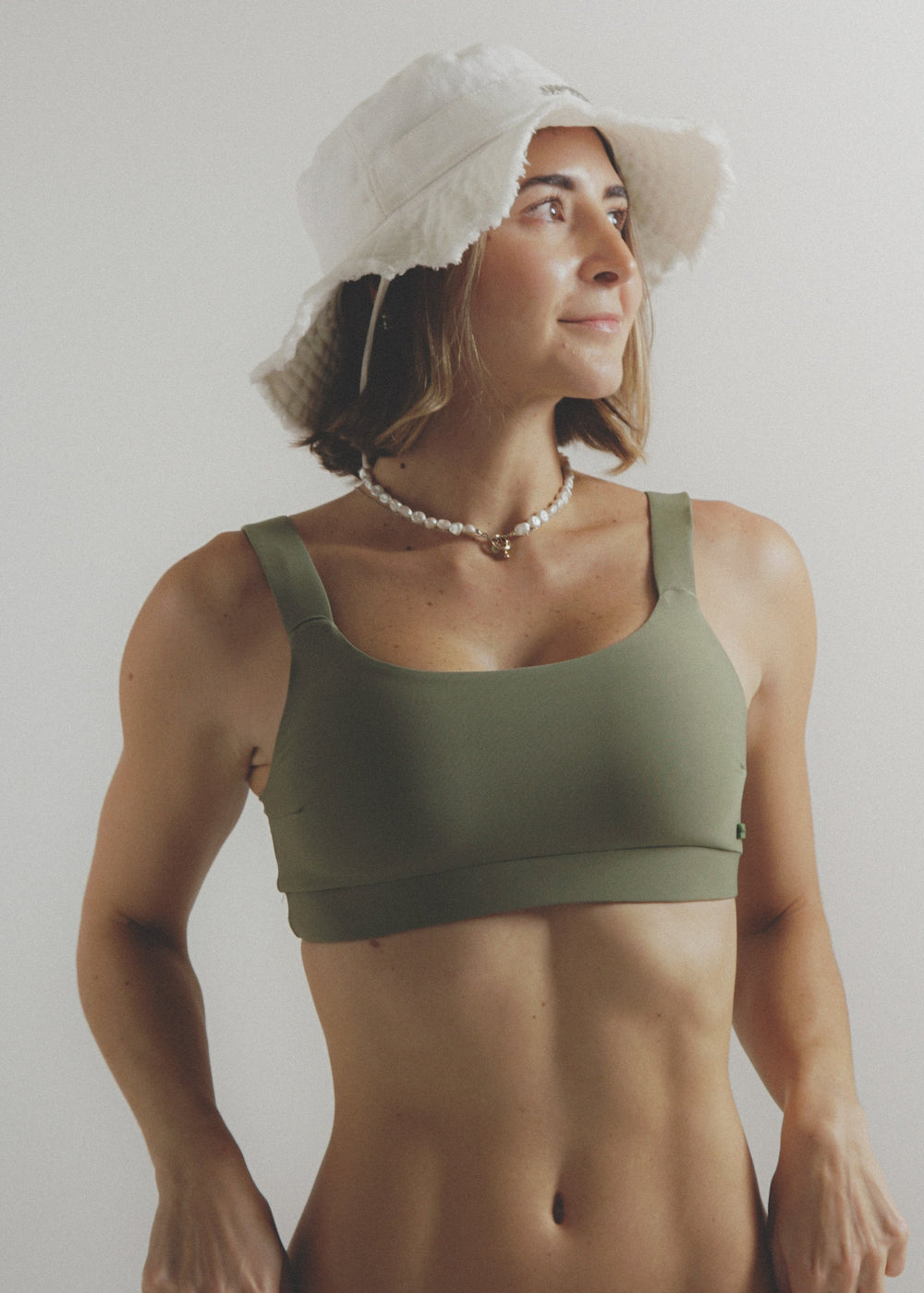Bikini Top Amazona Olivo