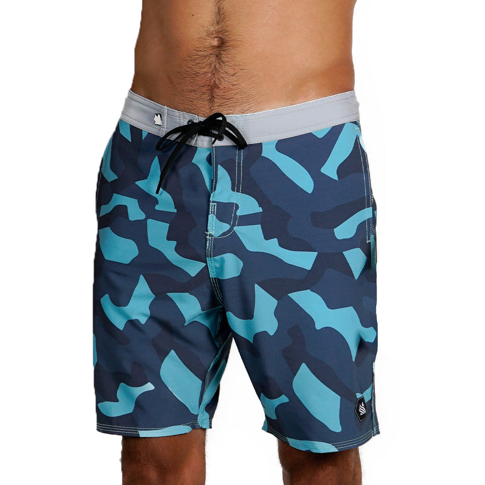 Walkshort Camo Azul