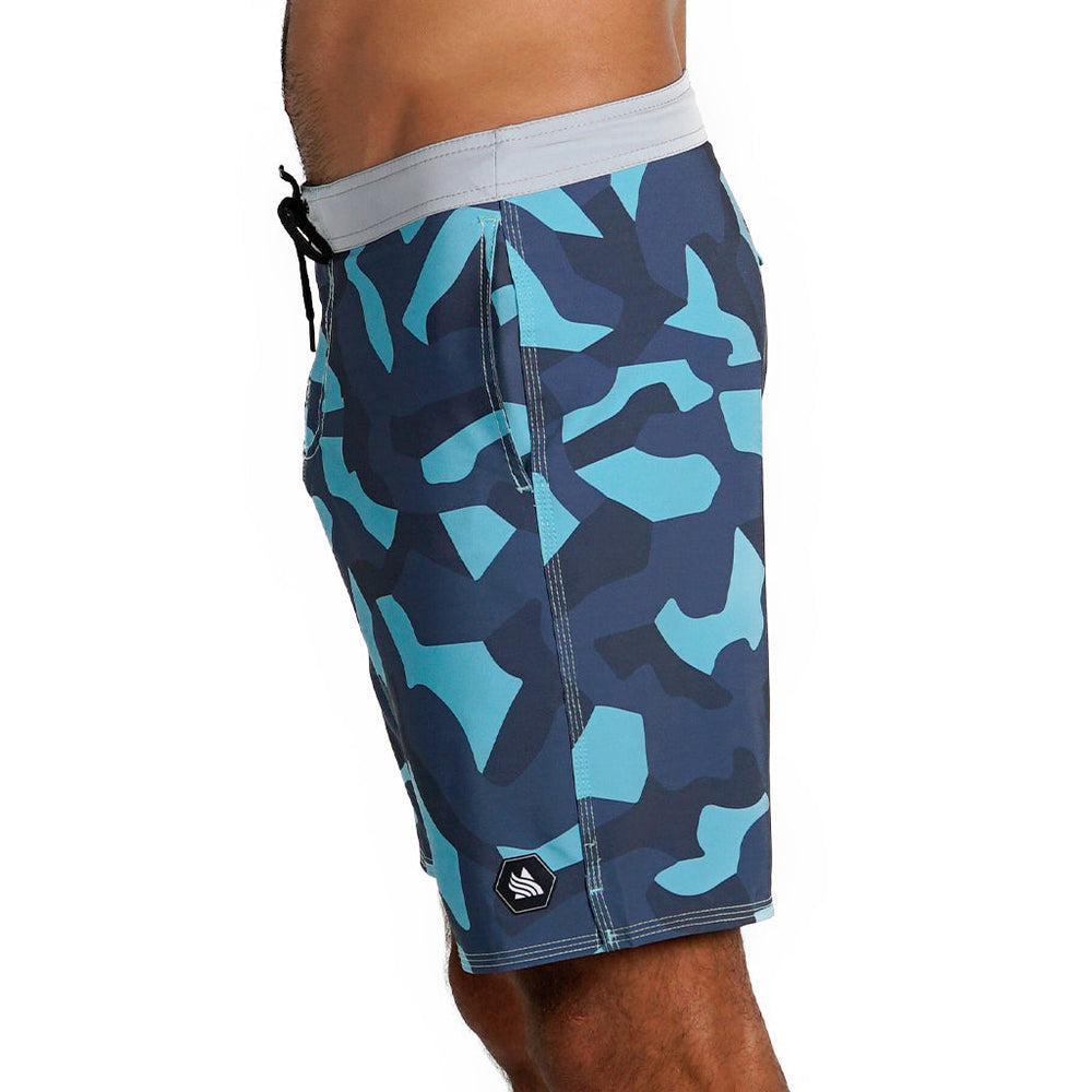 Walkshort Camo Azul
