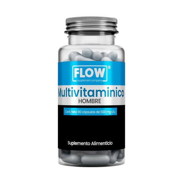 Multivitamínico Premium Hombre / 90 cápsulas de 500 mg c/u