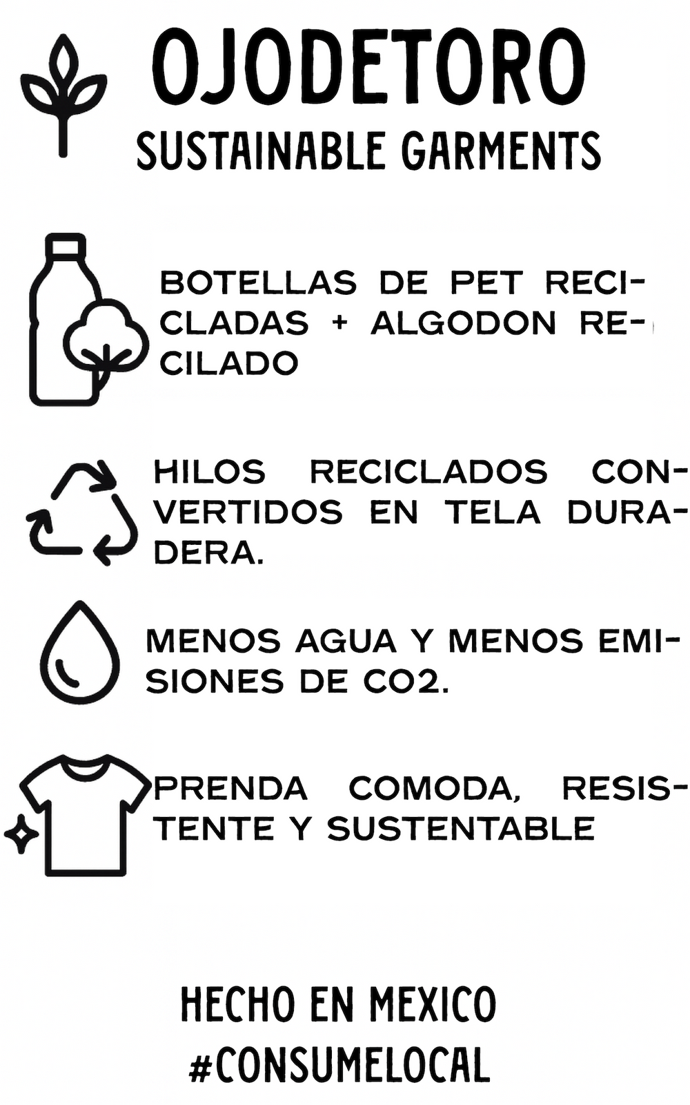Ixtepeji Oaxaca | Playera ecológica Ojodetoro
