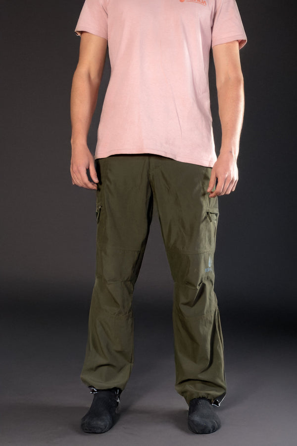Alpine Light Flex Verde– Pantalones de Escalada de Nylon