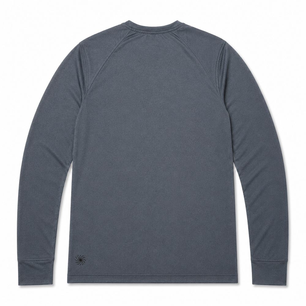 Summit Long Sleeve | UPF50+ Base Layer – Dark Grey