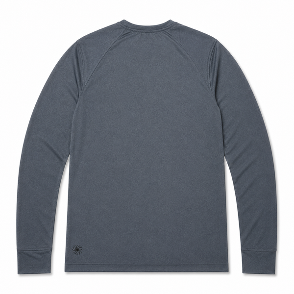 Summit Long Sleeve | UPF50+ Base Layer – Dark Grey
