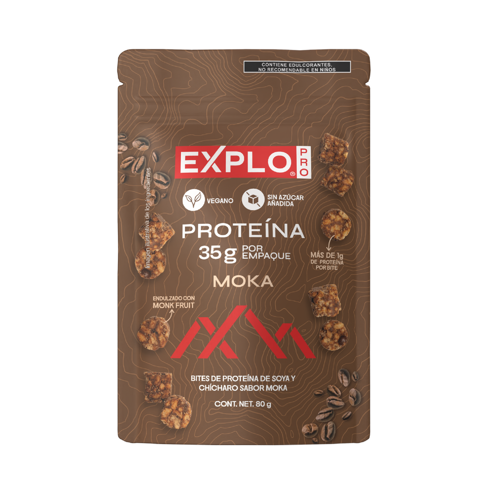 Bites de Proteína sabor Moka