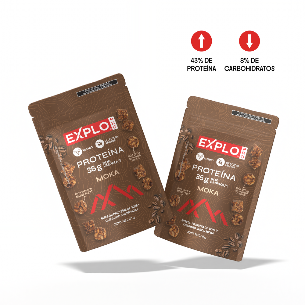 Bites de Proteína sabor Moka