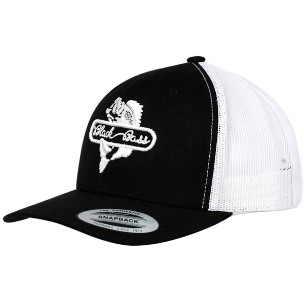 BLACK BASS Gorra Panel Snapback Black/White 6606TBKWH-ONE
