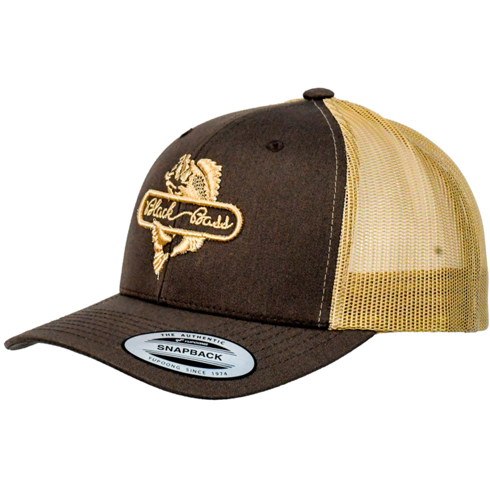 BLACK BASS Gorra Panel Snapback Brown/Khaki 6606TBRKH-ONE