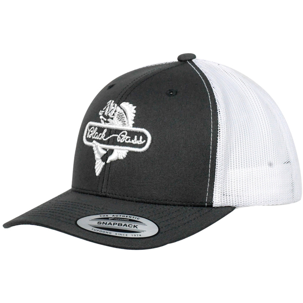 BLACK BASS Gorra Panel Snapback Charcoal/White 6606TCHWH-ONE