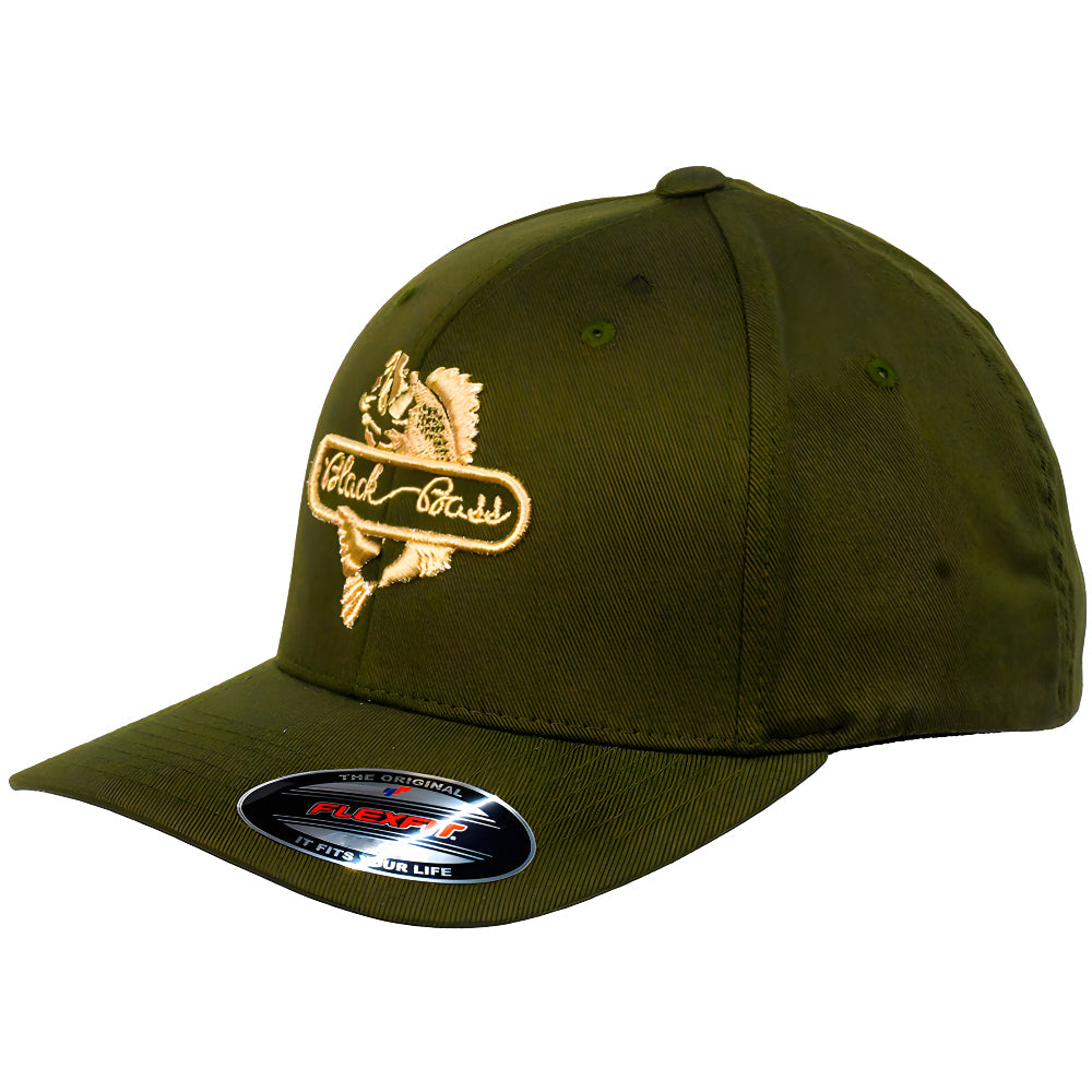 BLACK BASS Gorra Flexfit Olive 6277OL
