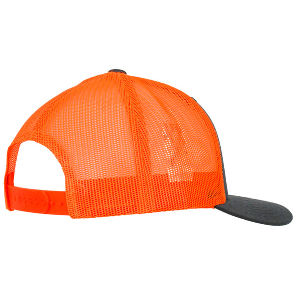 BLACK BASS Gorra Panel Snapback Charcoal/Orange 6606TCHNO-ONE