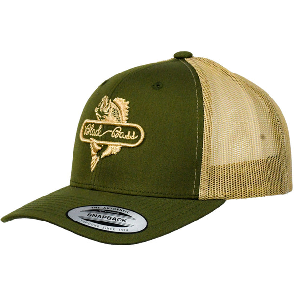 BLACK BASS Gorra Panel Snapback Moss/Khaki 6606TMOKH-ONE
