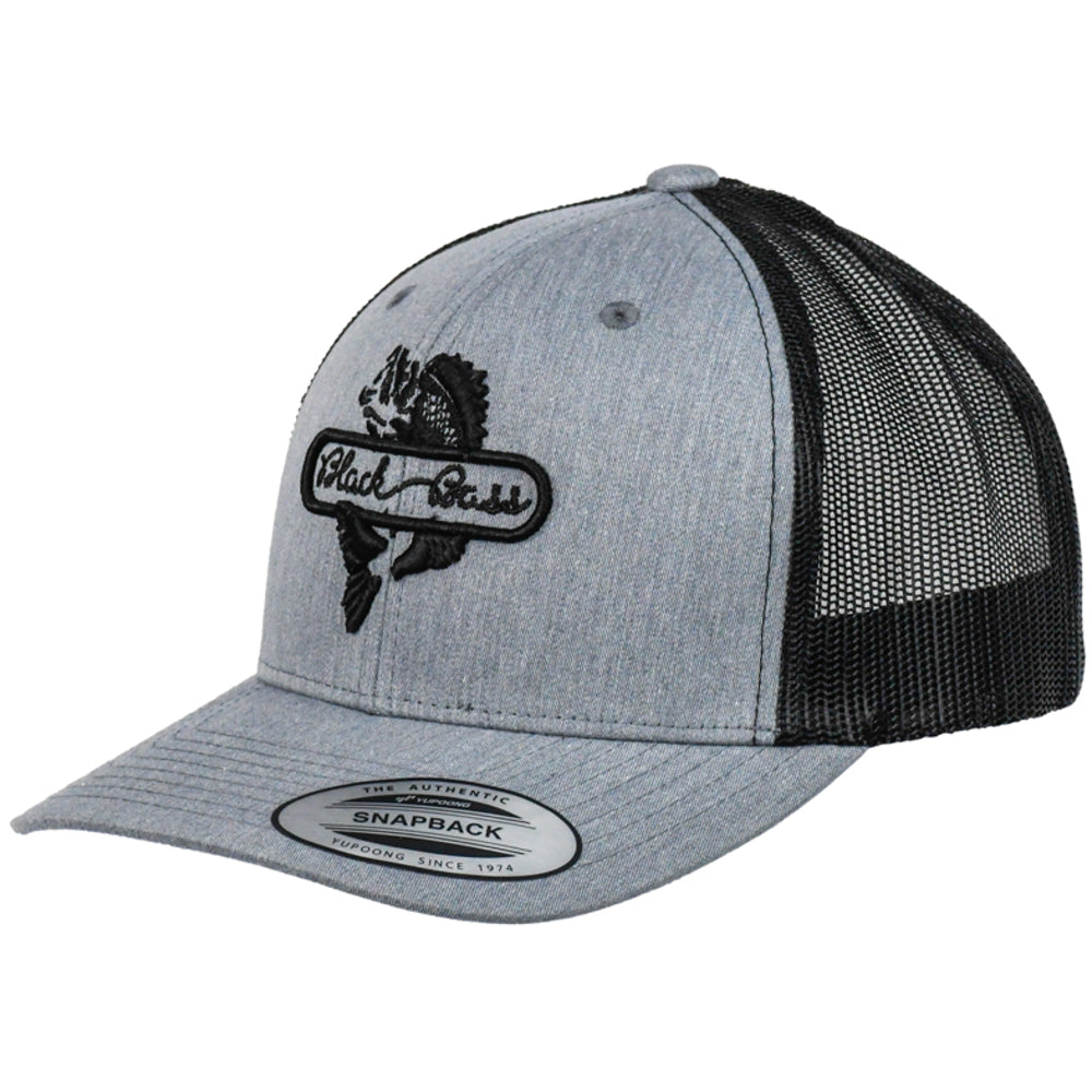 BLACK BASS Gorra Panel Snapback Heather/Black 6606THEBK-ONE