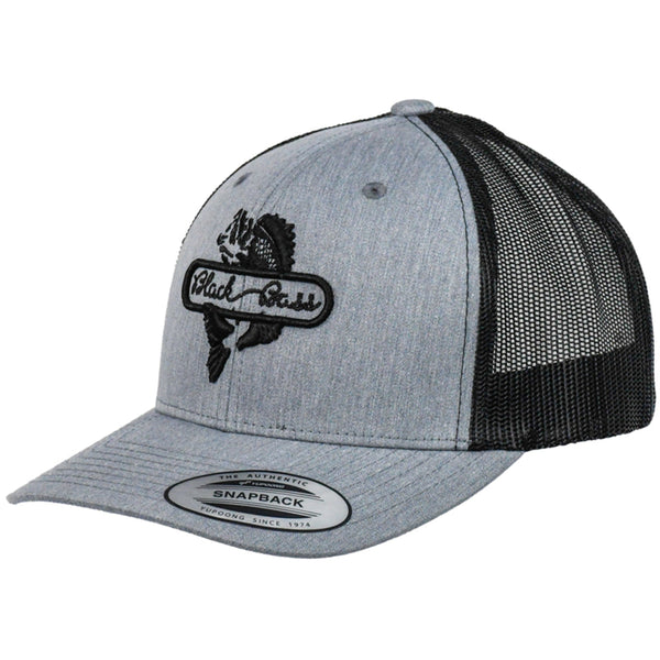 BLACK BASS Gorra Panel Snapback Heather/Black 6606THEBK-ONE