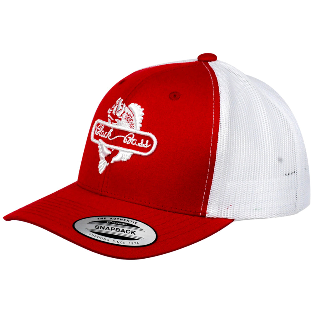 BLACK BASS Gorra Panel Snapback Red/White 6606TRDWH-ONE